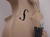 A 3D-printed Stradivarius violin